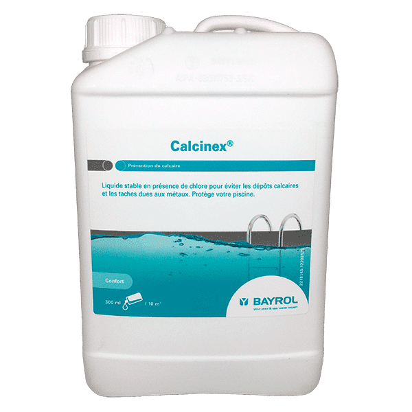 Anti calcaire piscine Calcinex Bayrol 1 L ou 3 L 